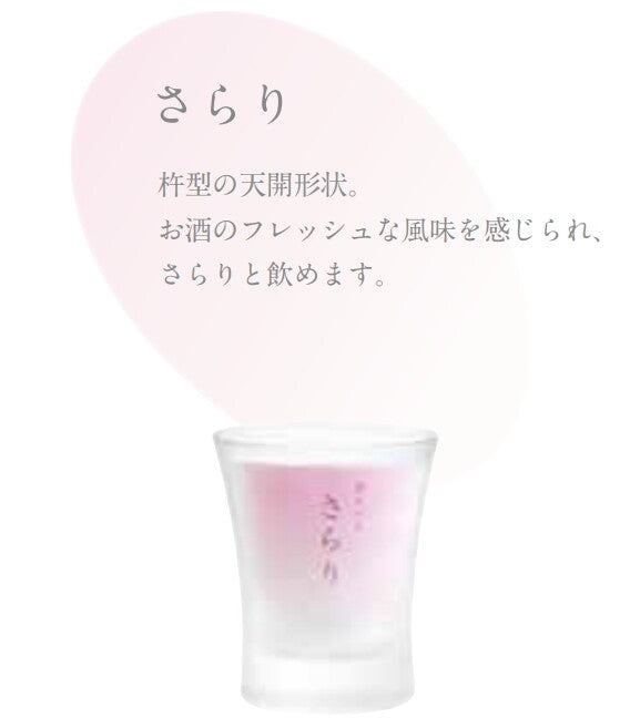 Toyo-Sasaki Glass Sake Glass (Sarari)