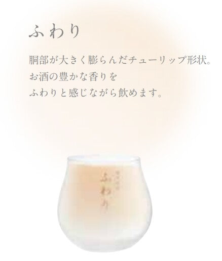 Toyo-Sasaki Glass Sake Glass (Fuwari)