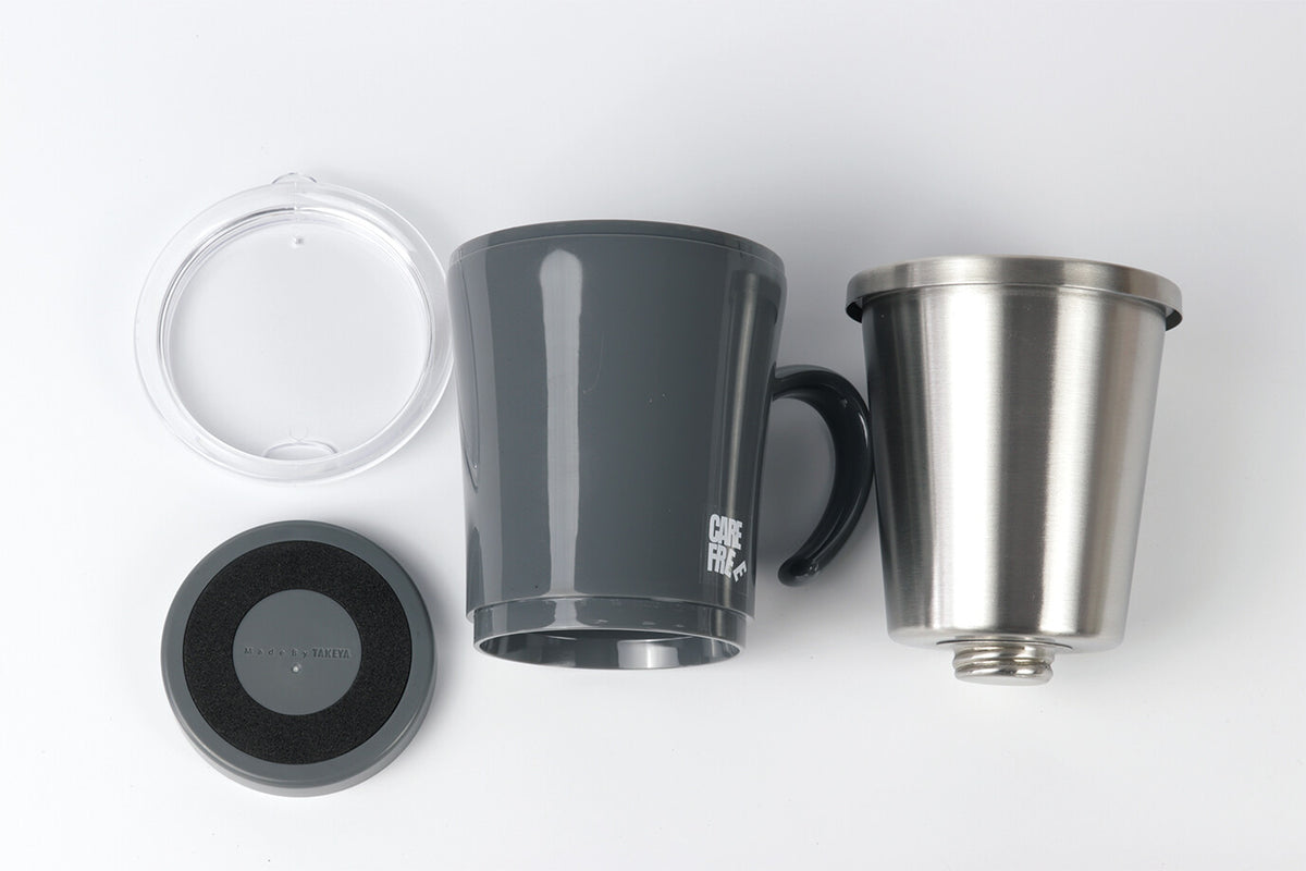 Takeya Third Wave Mug 320ml Charcoal Black