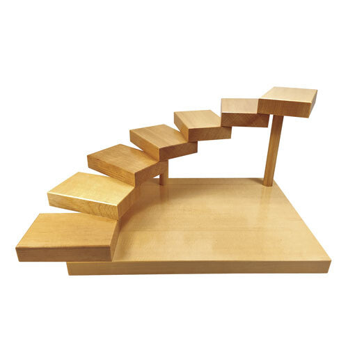 Yamako Wood Tiered Display Stand, 7 Tiers 32360