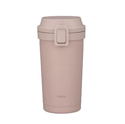 CB Japan Holms One-Touch Tumbler 400ml Smoke Pink