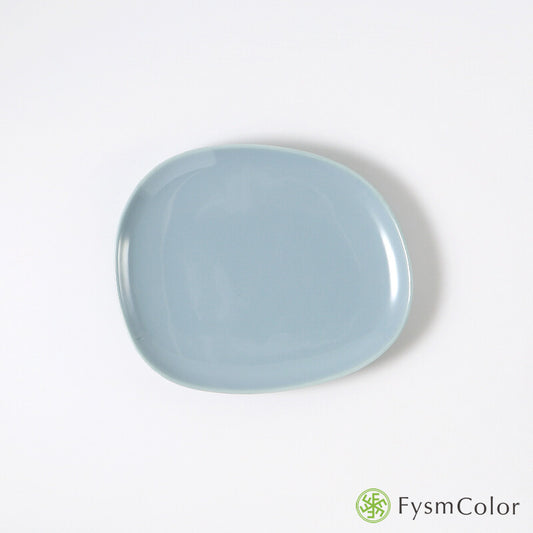 Hakusan Porcelain Petra Side Plate Gray Size M Hasami Ware