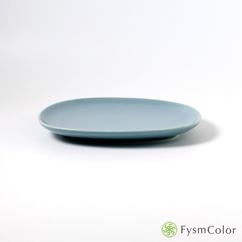 Hakusan Porcelain Petra Side Plate Gray Size M Hasami Ware