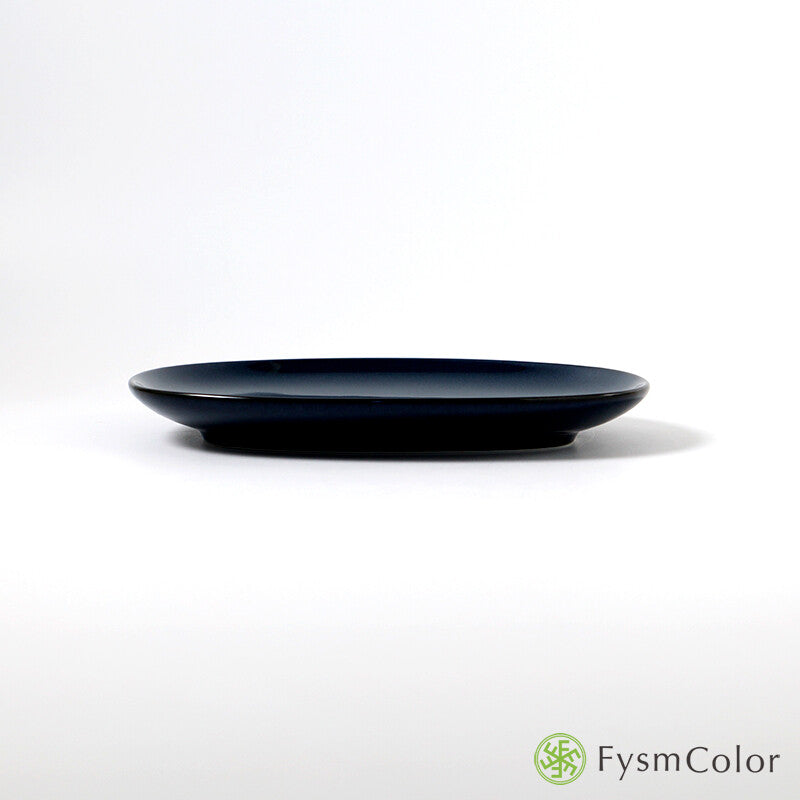 Hakusan Porcelain Petra Side Plate Navy Size M Hasami Ware