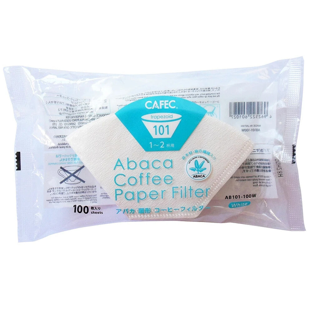 CAFEC Abaca Trapezoid Coffee Filter