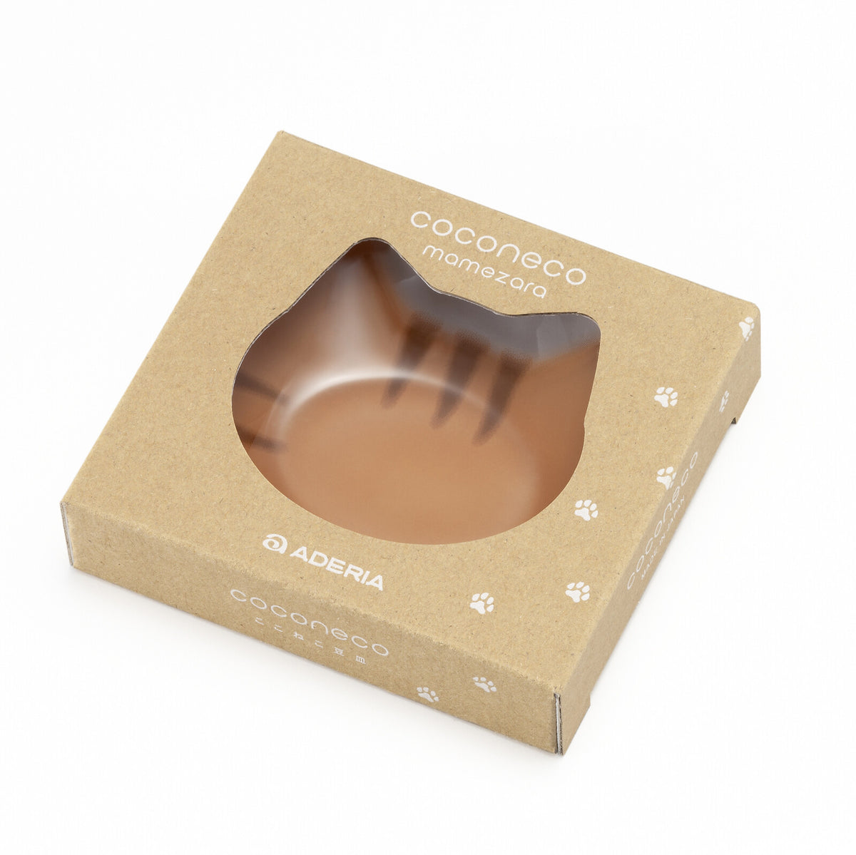 Aderia Coconeco Cat Bean Plate Chatora Glass 6832