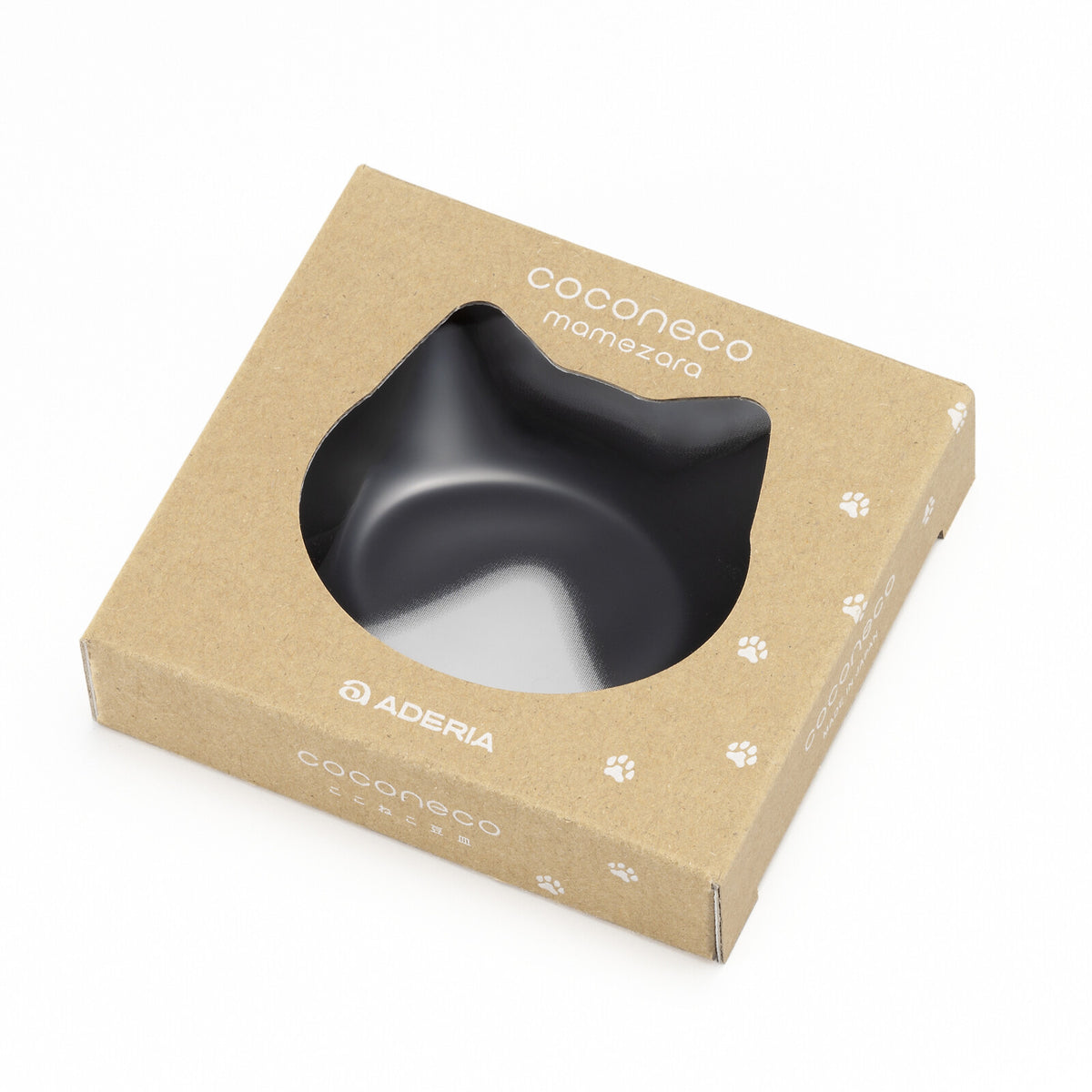 Aderia Coconeco Cat Bean Plate Hachiware Glass 6833
