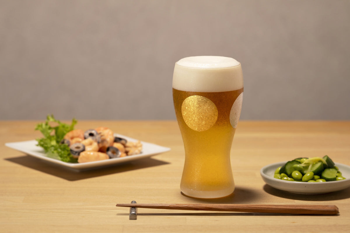 Aderia Sun & Moon Beer Glass 6837
