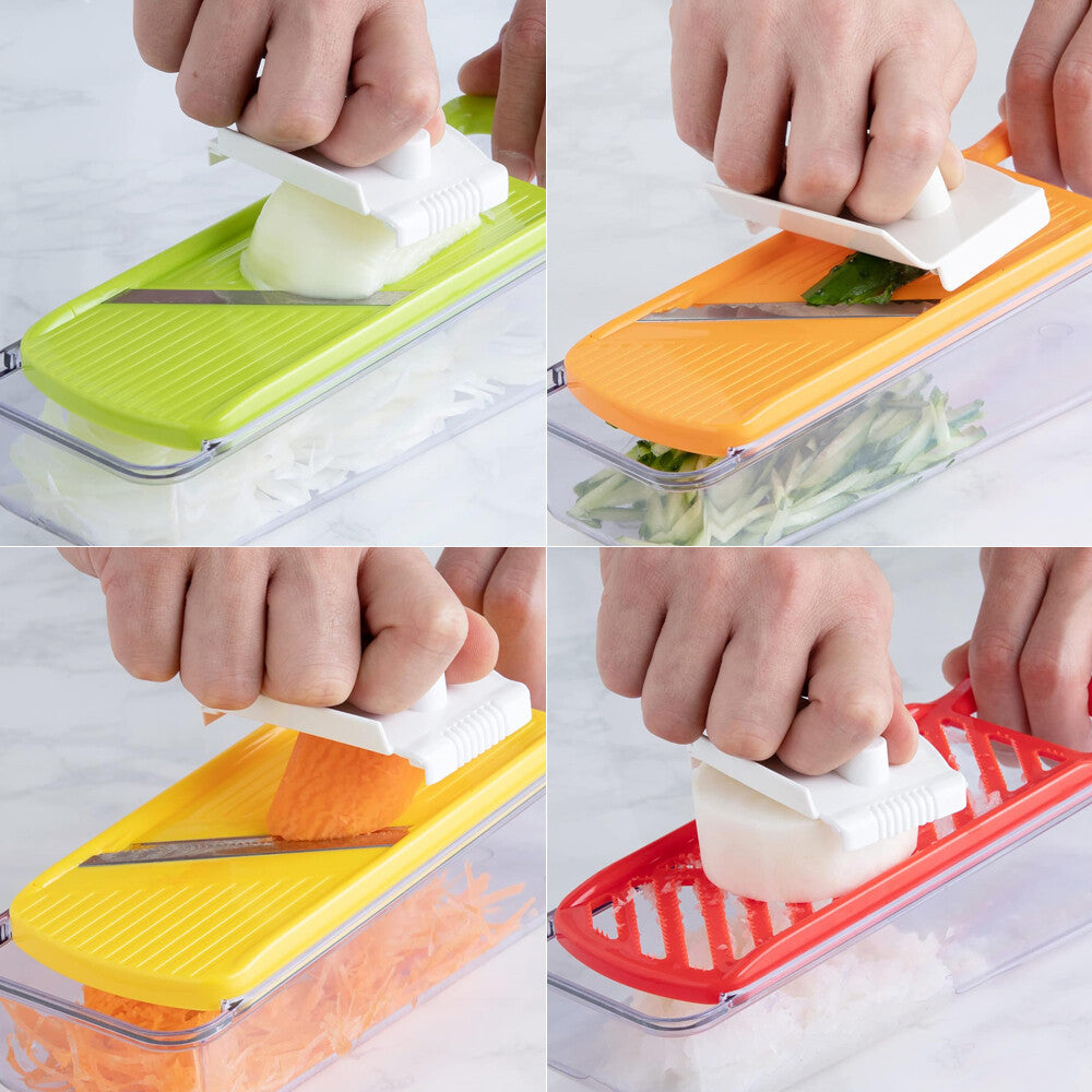 Wahei Freiz Vitamin Island Stainless Mandoline Slicer Set ME-7290