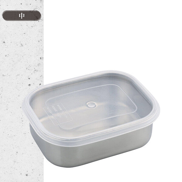 Wahei Freiz Ajimichi Stainless Steel Square Storage Container Medium AD-738