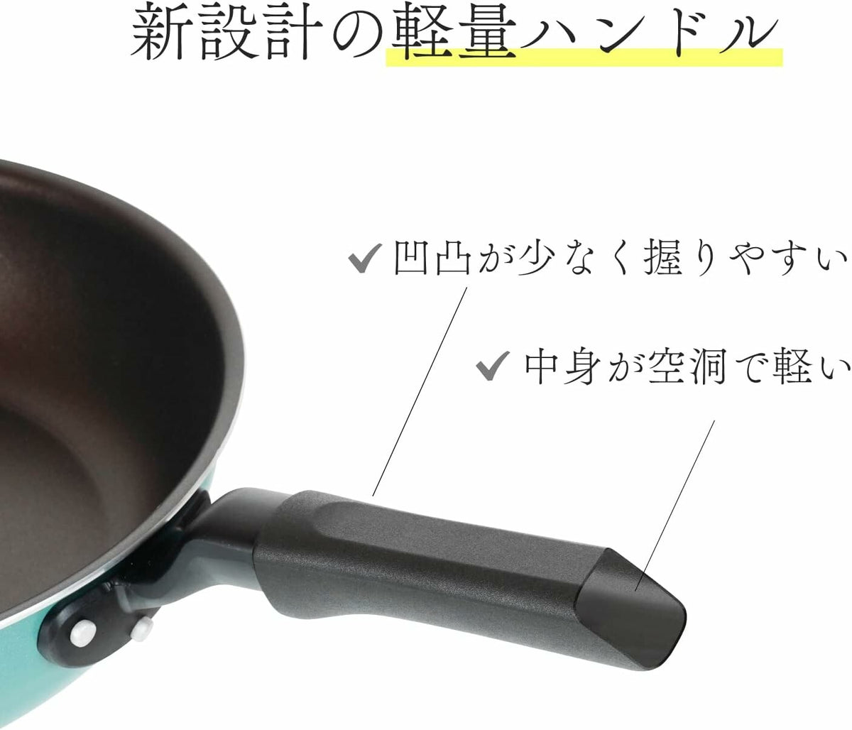Wahei Freiz Airy Dia Induction Saute Pan 21cm RB-2687