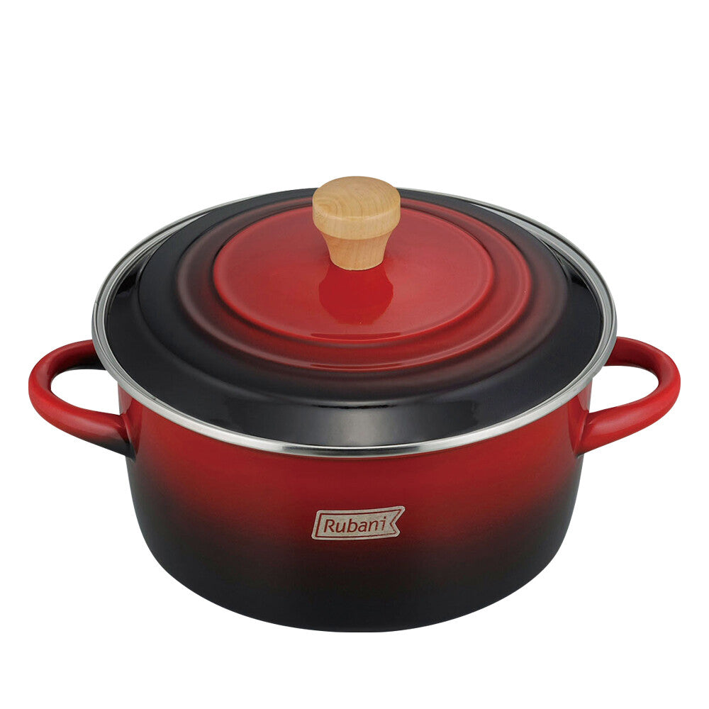 Wahei Freiz Luverni Enamel Saucepan 18cm RA-9789