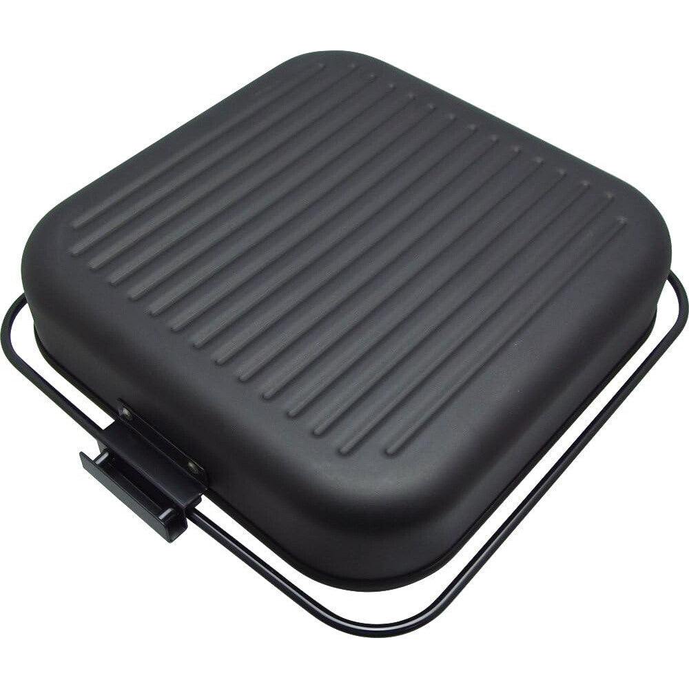 Wahei Freiz Saishokuan Iron Square Yakiniku and Sukiyaki Pan 26x26cm SM-8557