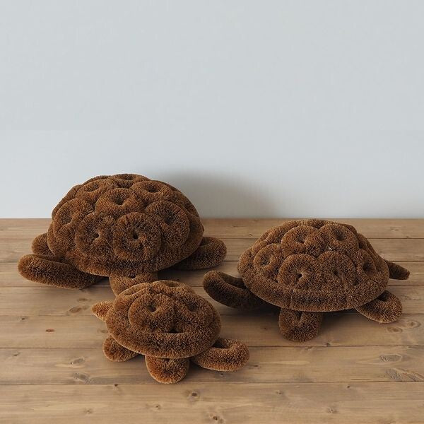 Kamenoko Tawashi Tortoise Pet Scrub Brush Medium