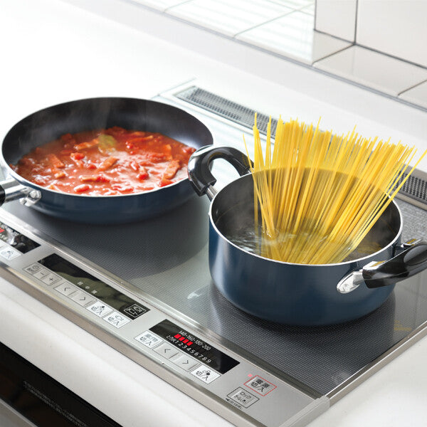 Wahei Freiz Nonstick Cooking Pot 18cm & Frying Pan 3-Piece Set MB-2380