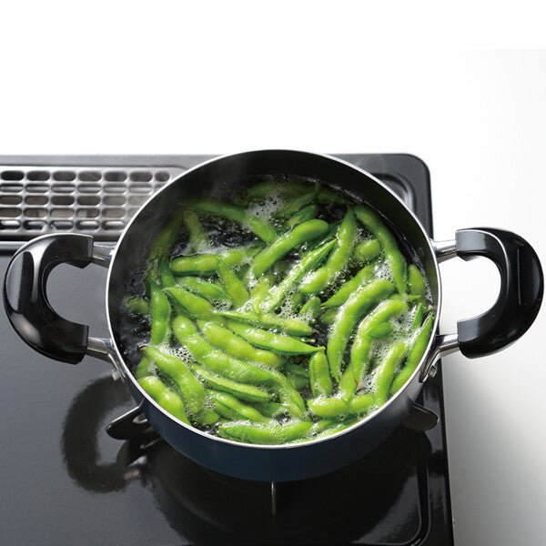 Wahei Freiz Navy Nonstick Cookware Set