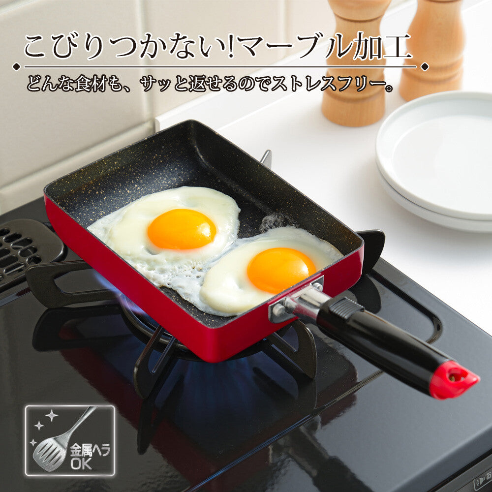 Wahei Freiz Marble Tamagoyaki Pan 13x18cm MB-2704