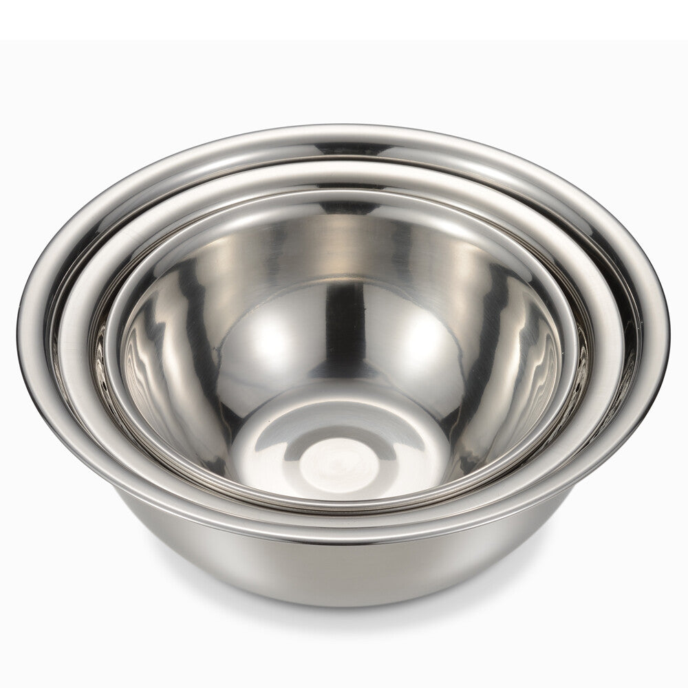 Wahei Freiz Stainless Steel Mixing Bowl & Colander 5-Piece Set B MG-0470