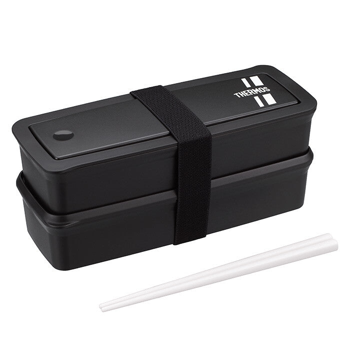 Thermos Fresh Bento Lunch Box Black Silver DJS-981W