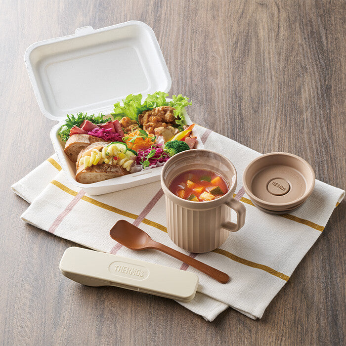Thermos Soup Mug Almond Beige DJU-320