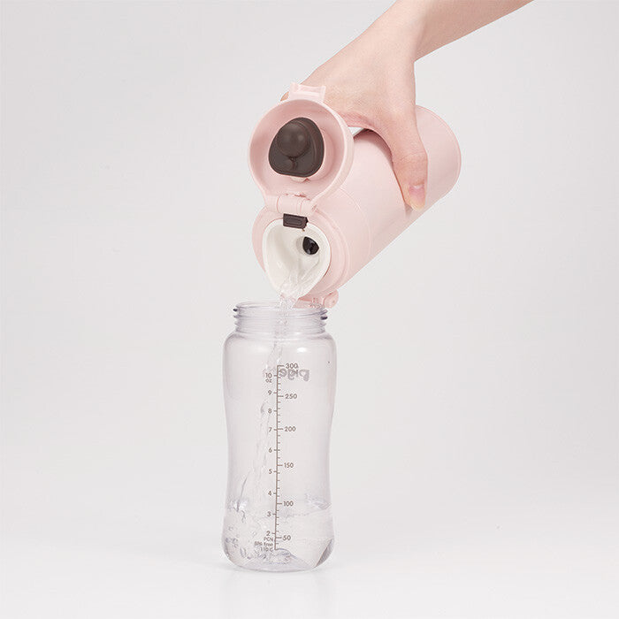 Thermos Stainless Steel Baby Formula Water Bottle Light Pink JPA-350B