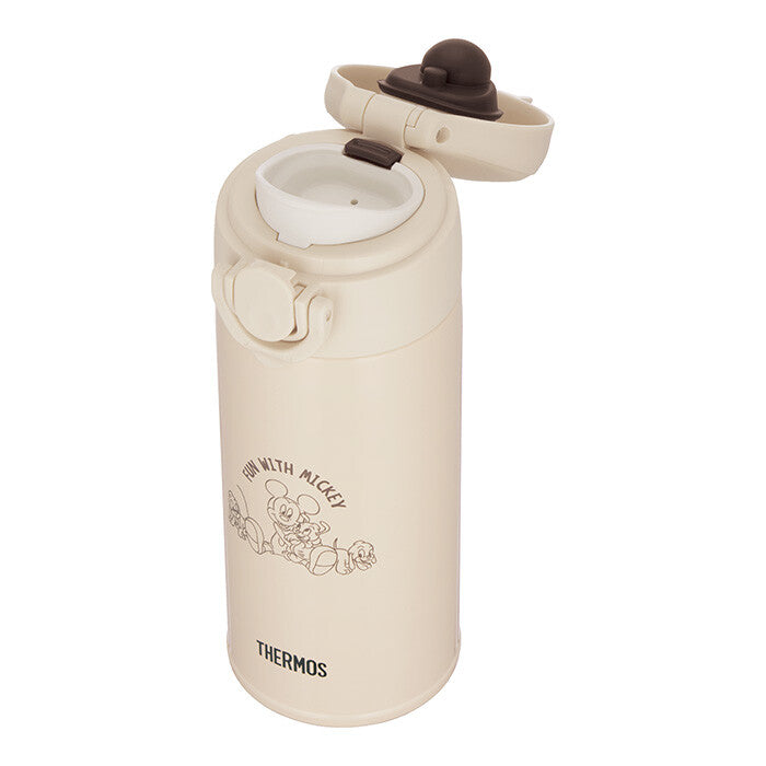 Thermos Stainless Steel Baby Formula Water Bottle Beige JPA-350DS