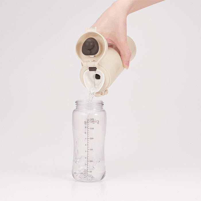 Thermos Stainless Steel Baby Formula Water Bottle Beige JPA-350DS
