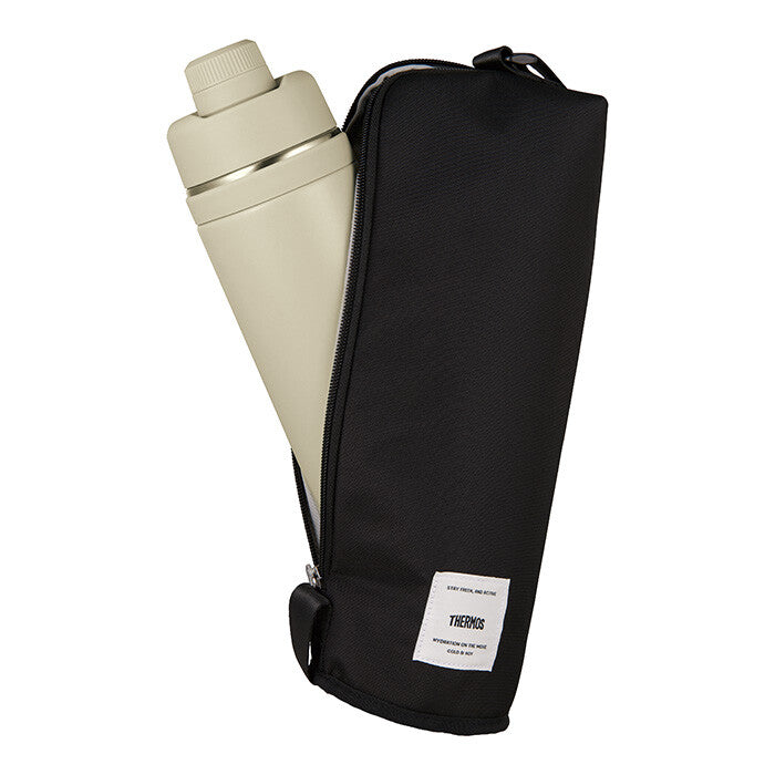 Thermos Insulated Bottle Pouch Stone Black APL-1500