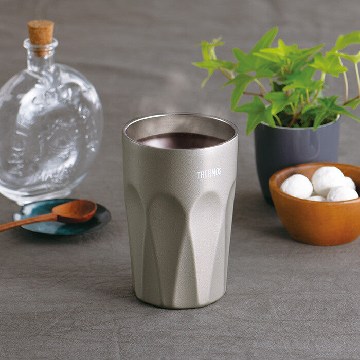 Thermos Vacuum Insulated Tumbler Champagne Gold JTC-400