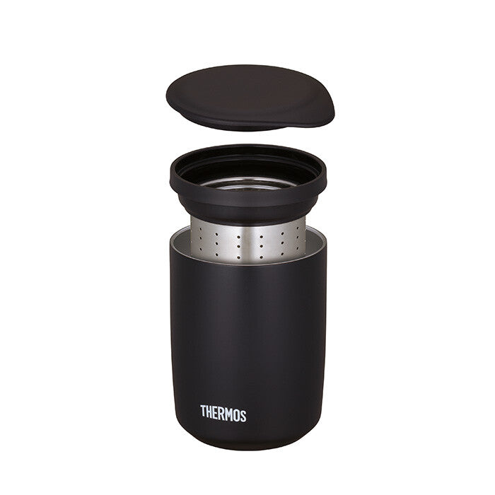Thermos Vacuum Insulated Tea Tumbler Stone Black JTB-400FI