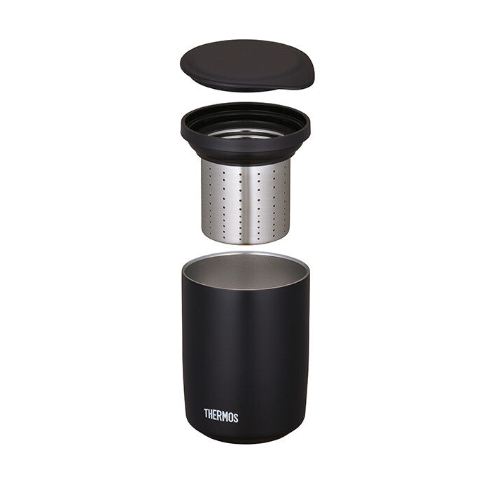 Thermos Vacuum Insulated Tea Tumbler Stone Black JTB-500FI