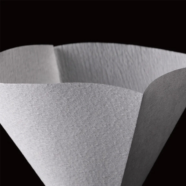 CAFEC Abaca Plus Cone Coffee Filter 4 Cup 100 Count White Pack of 10 APC4-100W