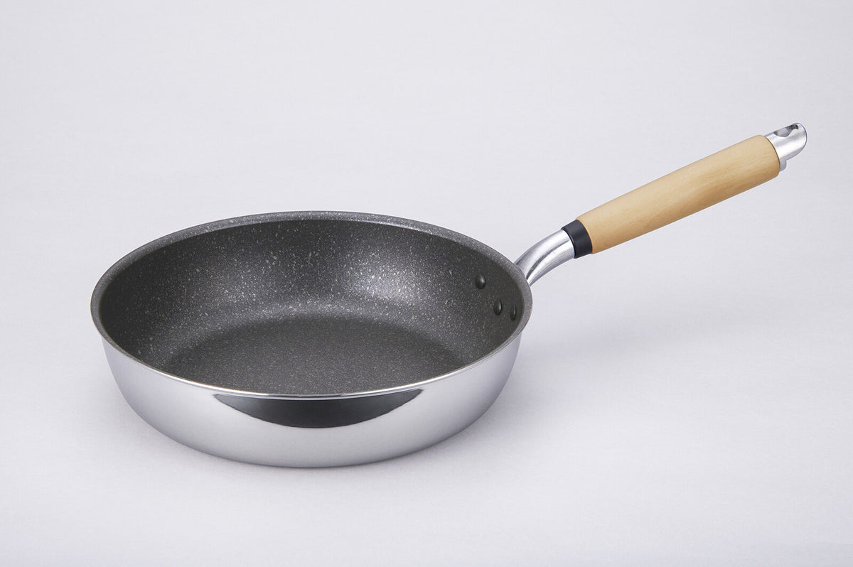 Hokuriku Aluminum Kiwami Deep IH Frying Pan 26cm A-3122