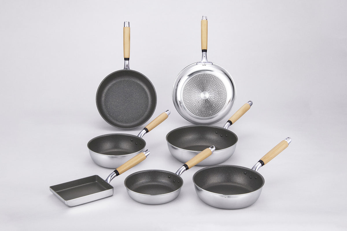 Hokuriku Aluminum Kiwami Deep IH Frying Pan 26cm A-3122