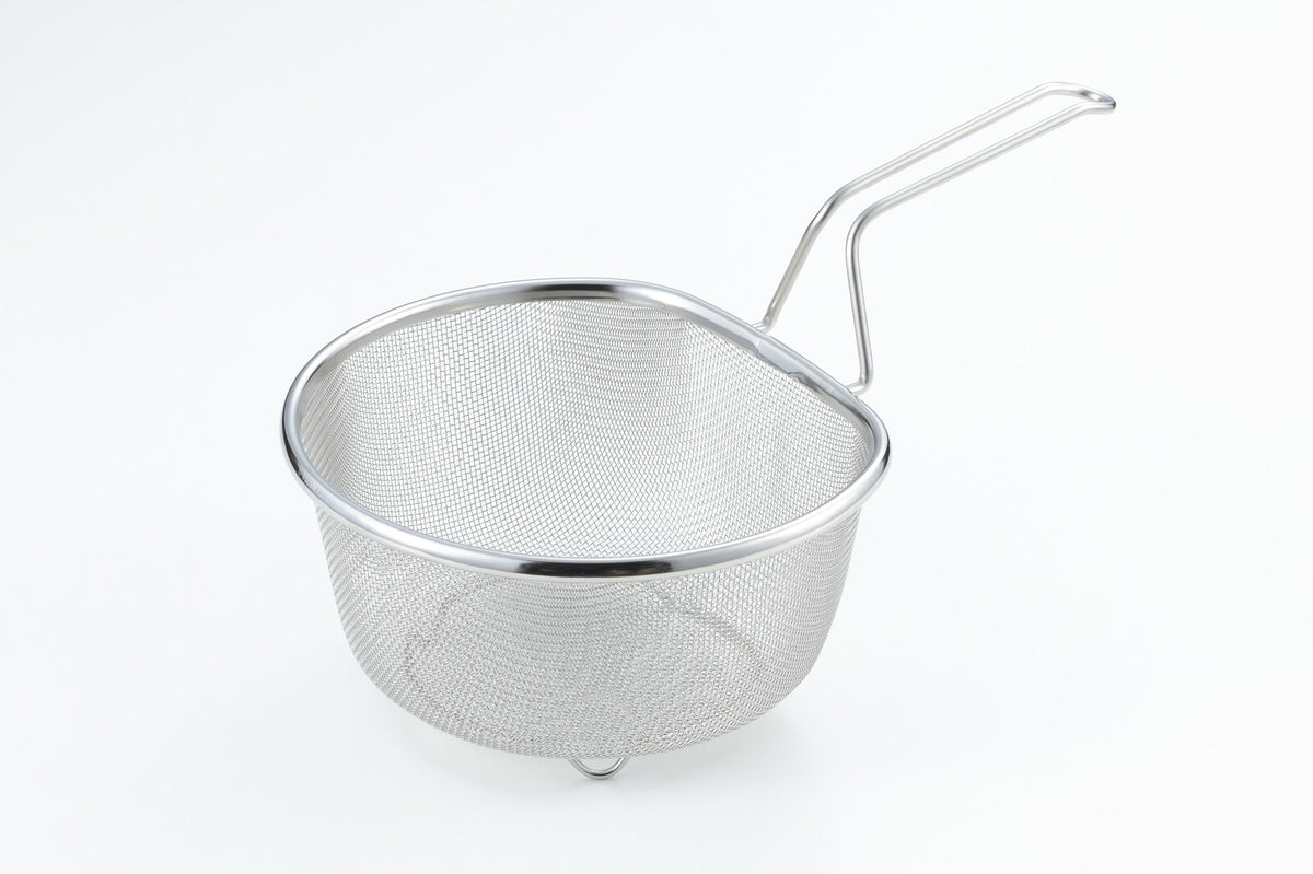 Yoshikawa D-Shape Boil Strainer 20cm