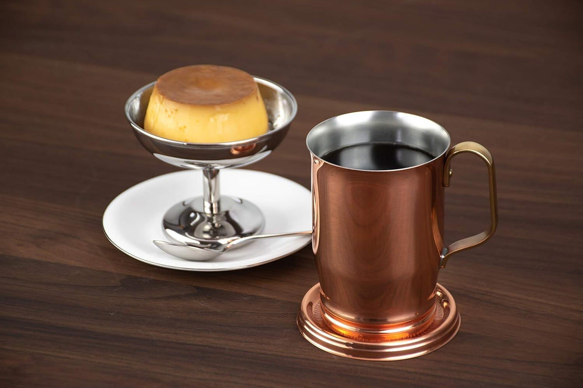Wadasuke Copper Coffee Mug Tin Lined 12oz 335ml