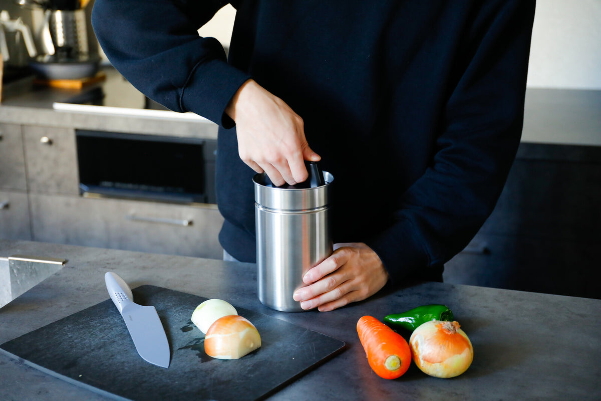 CB Japan Atomico Sealed Food Waste Canister M