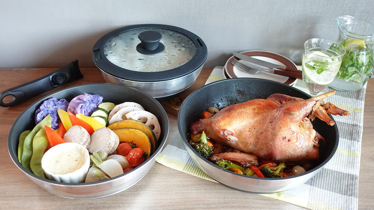 Hokuriku Aluminum Cast Varius Frying Pan 20cm Gas Only A-3111