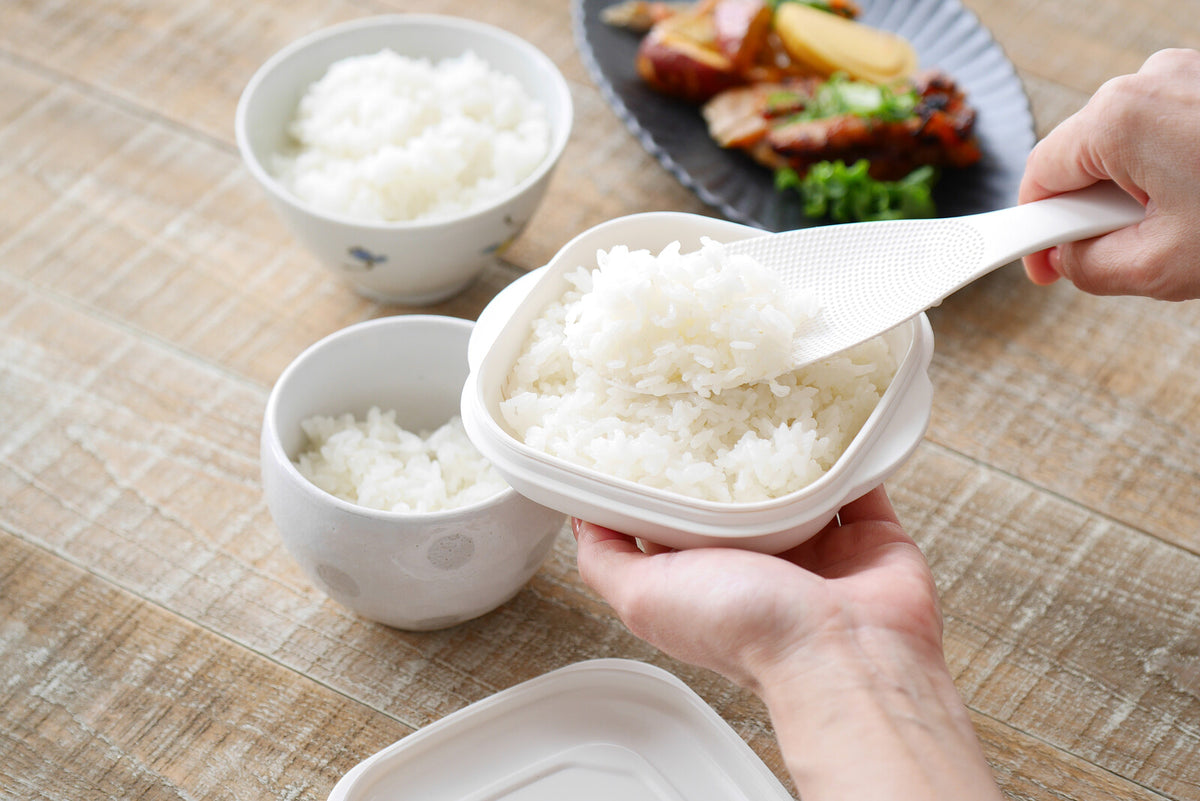 Ihara Kihan MOST Microwave Rice Defrosting Container 3-Piece Set
