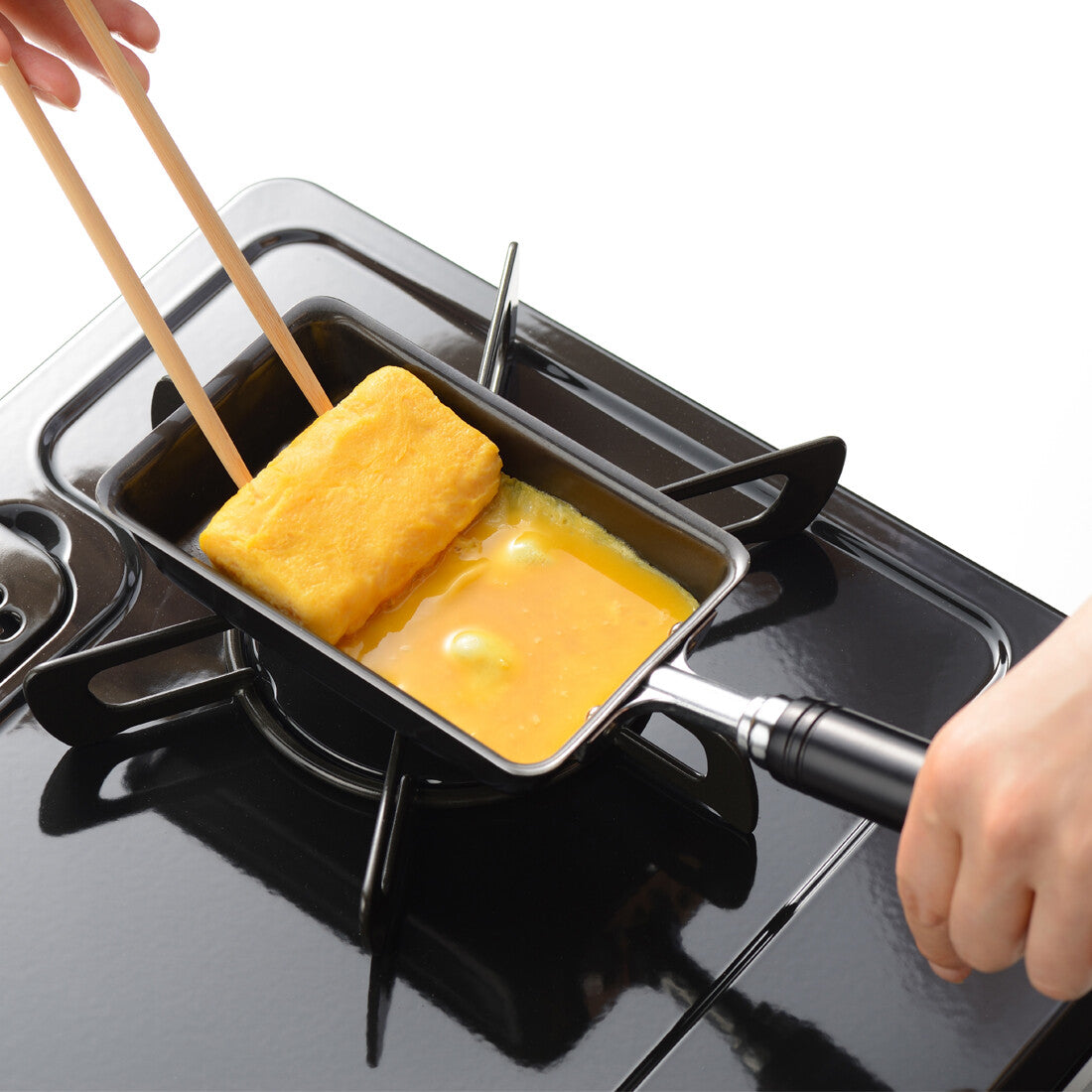 Wahei Freiz Ensan Iron Tamagoyaki Pan, Induction Compatible