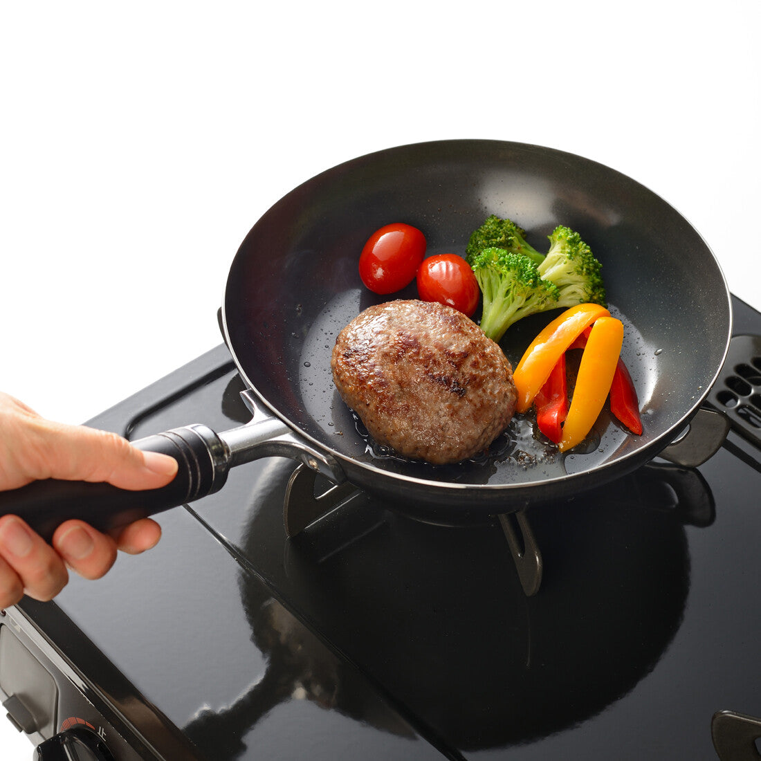 Wahei Freiz Ensan Iron Frying Pan 26cm Induction Compatible EM-042