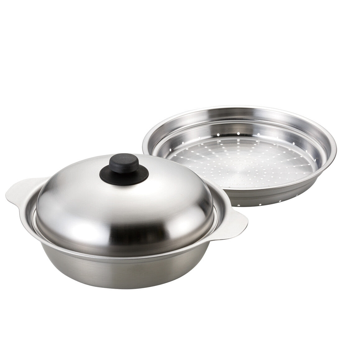 Wahei Freiz Takumiya Stainless Tabletop Pot 26cm with Steamer Rack TY-030