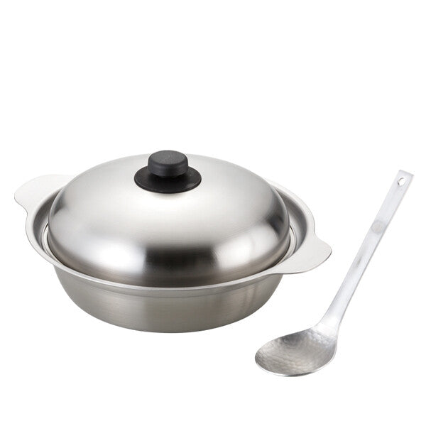 Wahei Freiz Takumiya Stainless Tabletop Pot 26cm with Ladle TY-029