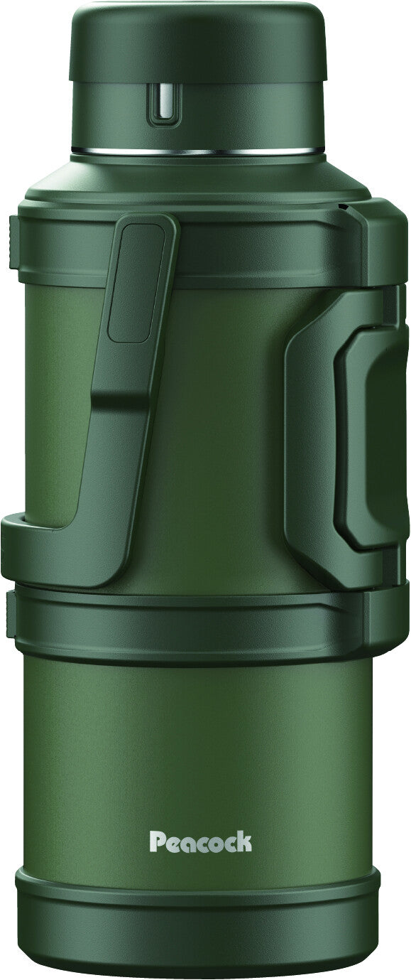 Peacock Khaki Stainless Steel Container Bottle