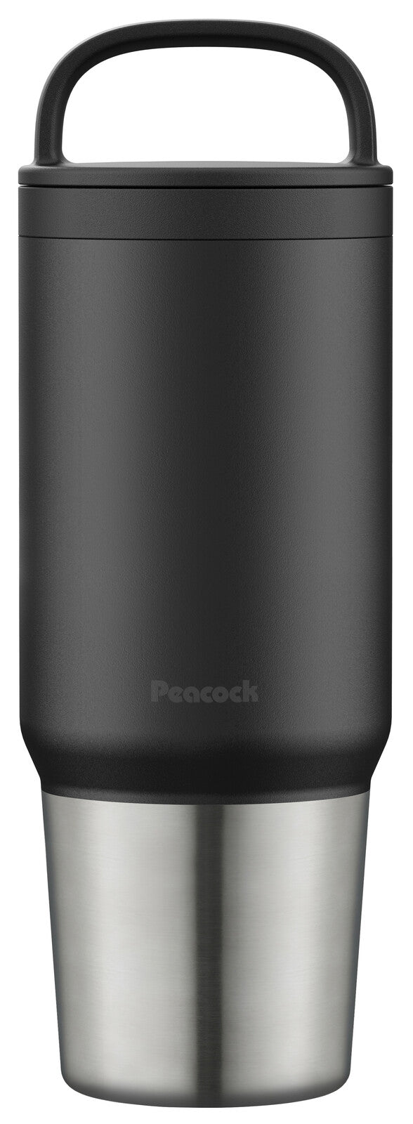 Peacock Stainless Steel Screw Mug Bottle 800ml Black AEF-80