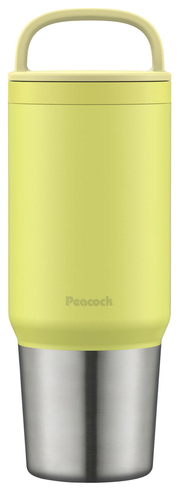 Peacock Stainless Steel Screw Mug Bottle 800ml Lime Yellow AEF-80