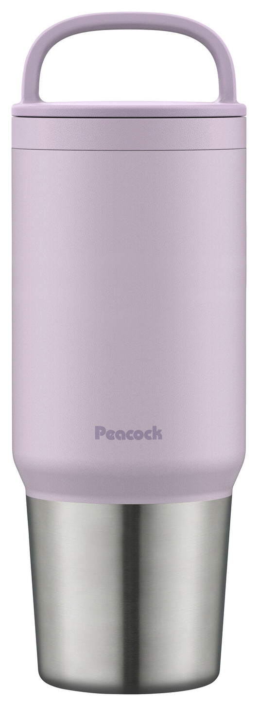 Peacock Stainless Steel Screw Mug Bottle 800ml Lilac AEF-80