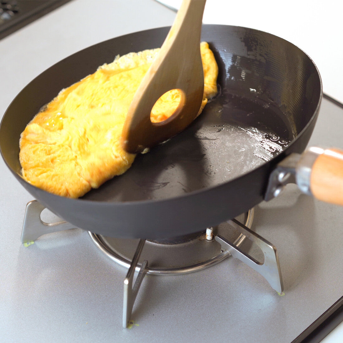 Wahei Freiz Eira Nitrided Iron Frying Pan 22cm RB-3278