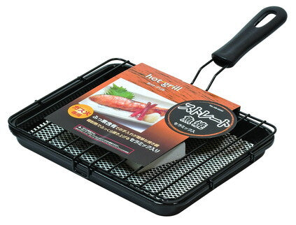 Pearl Metal Hot Grill Ceramic-Coated Straight Grill Net HB-6033
