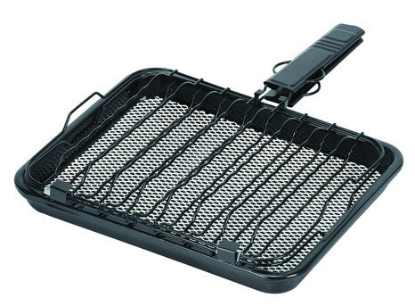 Pearl Metal Hot Grill Ceramic-Coated Folding Fish Grill HB-6035